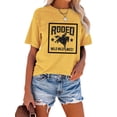 thumbnail image 2 of Anbech 80s Rodeo T Shirt for Women Western Cowboy Tees Short Sleeve Vintage Tops, 2 of 10