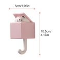 thumbnail image 2 of 1 Pcs Creative Cat  Wall Hook Key Holder Adhesive Coat Hook，Hat Key Hooks Decorative for Wall, 2 of 9