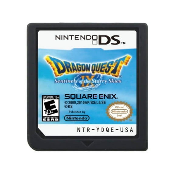 Dragon Quest IX: Sentinels of the Starry Skies North America Version, Cartridges Only