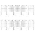 thumbnail image 1 of 10 paneles de valla de jardín, borde para mascotas, accesorio para bodas, de jardín, barreras para animales para puertas de parterres de flores, 1 of 9