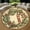 Christmas Candy Cane15, variant on Round Area Rug, City of Star Light Non-Slip Floor Mat, Soft Washable Carpet for Living Room Bedroom Decor 24 Inch
