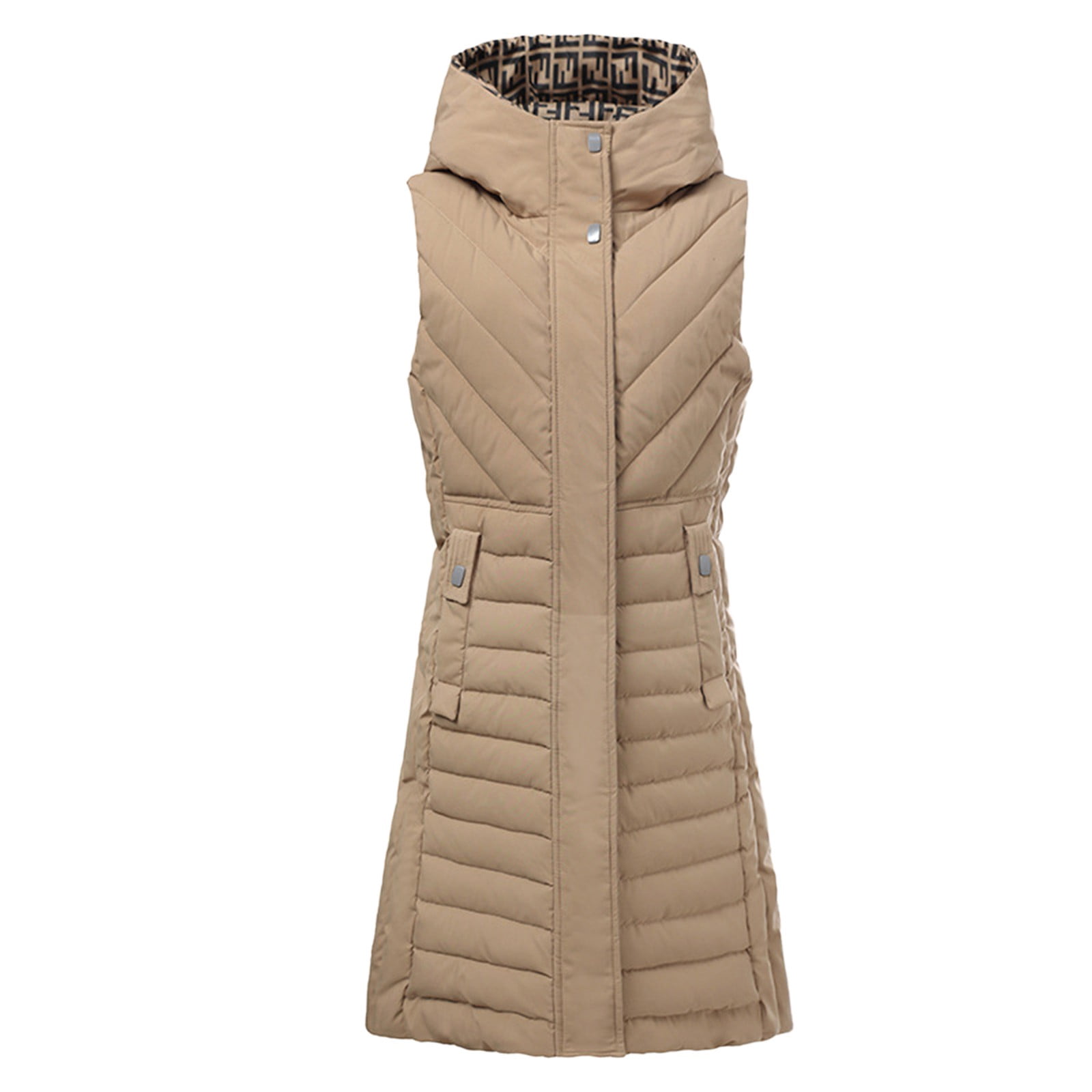 New Down Vest Women's Short Autumn And Winter Loose Fashionable Vest Vest Women Running Western Style Vests for Women Female Fall Jackets Women Vests with Hoods Vest Women Womens down Vests