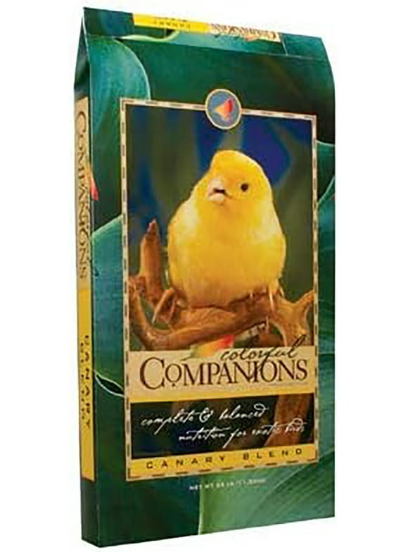 Canary Bird Food Blend | Nutritionally Complete | Premium Grains and Seeds | 25 Pound (25 lb.) Bag