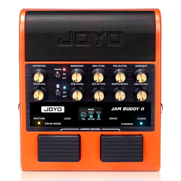 Amplificador de práctica de guitarra y pedal multiefectos JOYO JAM Buddy II