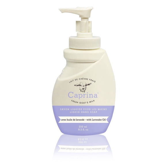 Caprina Savon Liquide pour les Mains avec Huile de Lavande