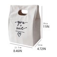 thumbnail image 2 of Bolsa de almuerzo aislada Advancent Contenedor de almacenamiento de frutas para Picnic al aire libre beige, 2 of 6