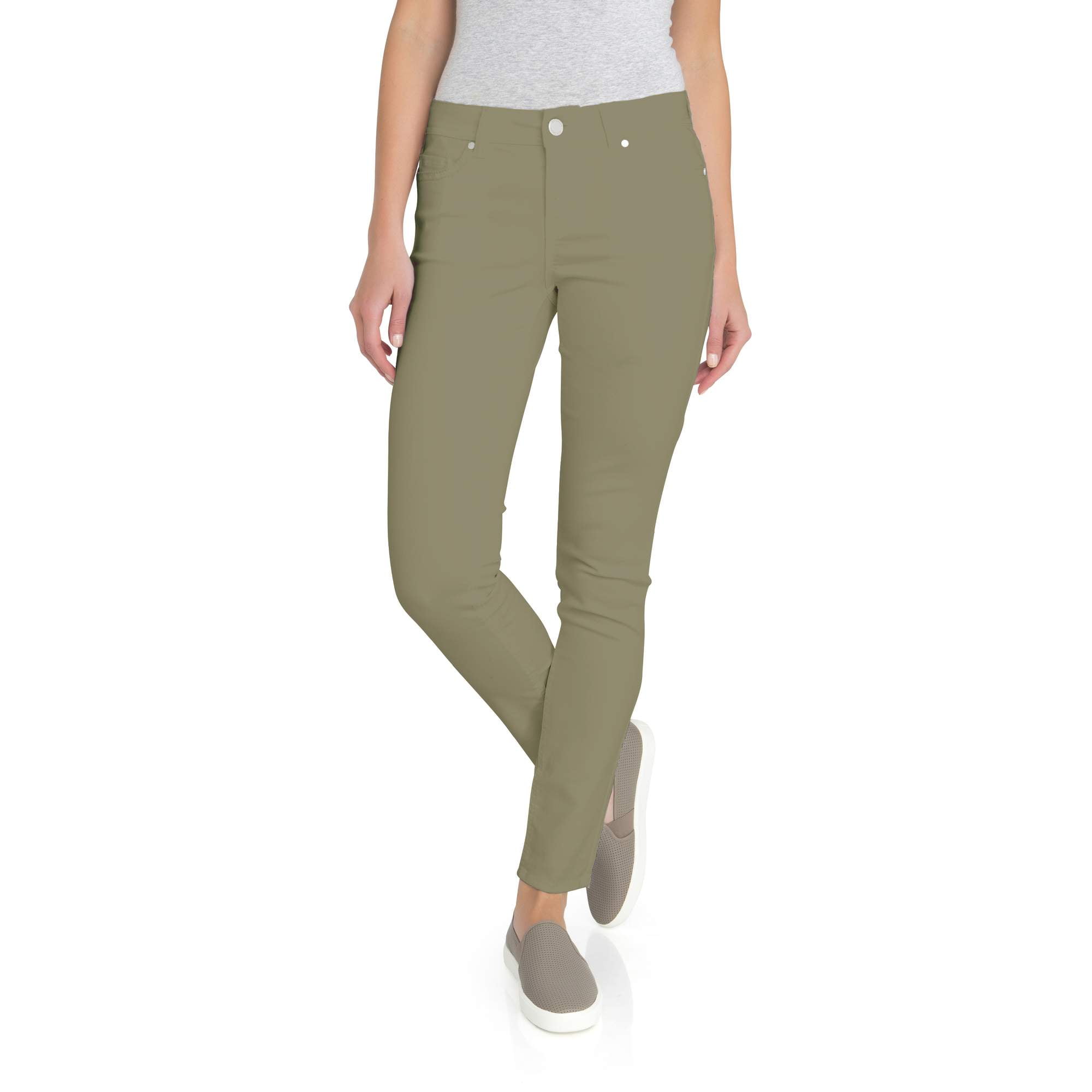 jordache women's super soft mid rise skinny jean