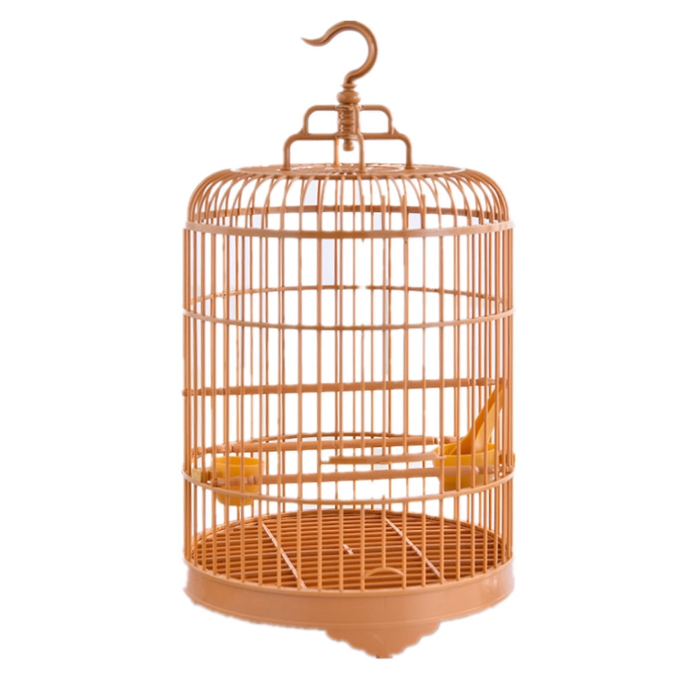 CNV Xilexiong 25cm Plastic Bird Cage, Traditional Design for Lovebirds, Parakeets & Finches, Easy to Clean & Maintain