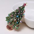 thumbnail image 5 of Broches de árbol de Navidad para mujeres y hombres, broches para fiestas navideñas, 5 of 5