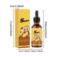 thumbnail image 3 of Nail Care Liquid for Damaged and Fragile Nail, Thickening Toughening Barb Nourishing Shining Oil 1 oz, 3 of 8