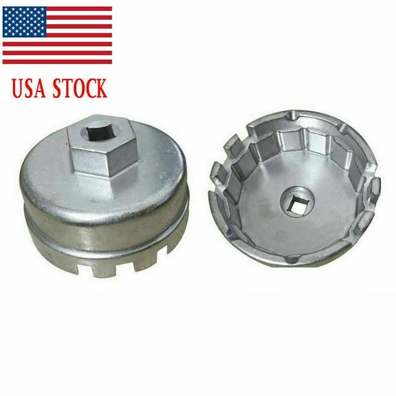 Fits Lexus / Toyota Oil Filter Cap Wrench Cup Socket Remover Tool 64mm 14Flutes