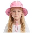 thumbnail image 5 of Outdoor Sun Hat For Toddler Baby Kids Fishing Hat UPF 50+ Breathable Sun Hat Beach Hat,3-6 Years,Mint Green Hat, 5 of 5