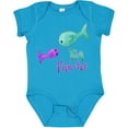 thumbnail image 3 of Inktastic Big Fish-ter- Cute fish sisters Girls Baby Bodysuit, 3 of 5