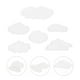 thumbnail image 5 of EeaseMX 6 parches autoadhesivos con forma de nube, bordados para ropa y decorativos., 5 of 7