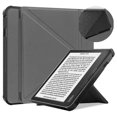 thumbnail image 1 of For Kobo Sage 8" E-reader Released 2021, Soft Tpu Matte Back Cover, Slim Smart Folio Cover With Magnetic Closure And Kickstand - Grey, 1 of 5