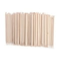 thumbnail image 5 of 100 Pcs Nail Art Orange Wood Stick Sticks Cuticle Pusher Remover Manicure Pedicure Tool, 5 of 5
