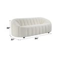 thumbnail image 2 of 2-Seat Teddy Sherpa Sofa | Cozy seating in living areas | Sturdy larch wood frame | Full foam seat for comfort, 2 of 3