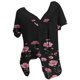 thumbnail image 2 of Fiudx Ofertas de La Semana Blusa Estampada de Manga Corta con Cuello En V para Mujer Blusas Tipo Jersey, 2 of 4