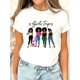 thumbnail image 1 of Grils Trip Graphic Solid T-Shirt, Crew Neck Short Sleeve Casual Top For Summer & Spring, Women's Clothing Tee For Adult, Men, Women, Teen, Teenager, Adolescent, Youth, 1 of 6