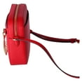 thumbnail image 5 of Michael Kors Women's Leather Solid Print Zipper Crossbody Bag, Bright Red, 5 of 8