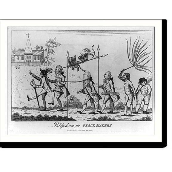 Historic Print, Blessed are the peacemakers, 16" x 20"