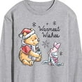 thumbnail image 3 of Disney Winnie The Pooh - Pooh & Piglet Warmest Wishes Christmas - Men's Long Sleeve T-Shirt, 3 of 5