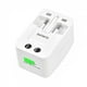 thumbnail image 2 of Adaptador de viaje universal mundial con convertidor USB para enchufe de pared., 2 of 8