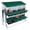 8 compartment(Green with bracket legs), variant on Green Roll Away Chicken Nesting Box, 8 Compartments Egg Laying Boxes for Chickens with Lid Cover to Protect Eggs