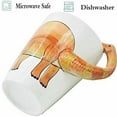 thumbnail image 4 of 3D Coffee Mug Funny Animal Porcelain 13.5 Oz Tea Cup, 4 of 7