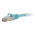thumbnail image 3 of C2G Cat6a Snagless Shielded (STP) Network Patch Cable - patch cable - 9 ft - aqua, 3 of 5