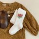 thumbnail image 5 of Medias para niñas, mallas tejidas de algodón con patas, medias transpirables y cálidas para niños pequeños para otoño invierno M, 5 of 5