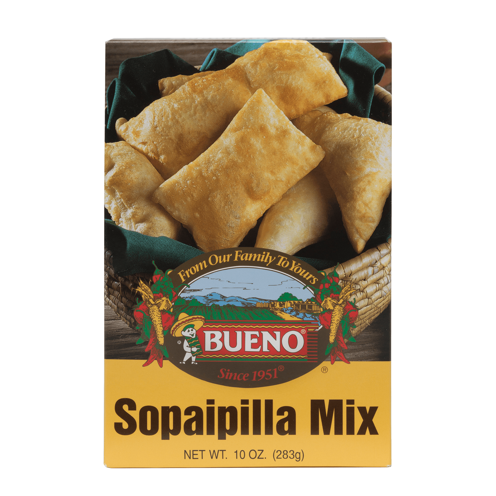 (4 pack) Bueno Foods Sopaipilla Mix 10 oz