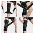 thumbnail image 4 of Knee Support Professional Protectives Sports Knee Pad Outdoor Running Knee Pads Green XL, 4 of 7