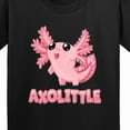 thumbnail image 4 of Inktastic Axolittle Cute Baby Axolotl Youth T-Shirt, 4 of 5