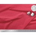 thumbnail image 2 of Soimoi Poly Georgette Fabric Dot & Heart Small Printed Craft Fabric by The Yard 42 Inch Wide, 2 of 3