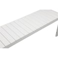 thumbnail image 5 of Afuera Living 3-piece Aluminum Patio Dining Set in White Frame/Polyresin, 5 of 13