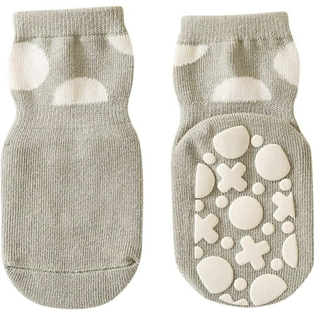 

QWZNDZGR Baby Socks Rubber Soft Sole Slippers Prewalker Shoe Lightweight Elastic First Walking Sock Shoes Baby Registry Gifts