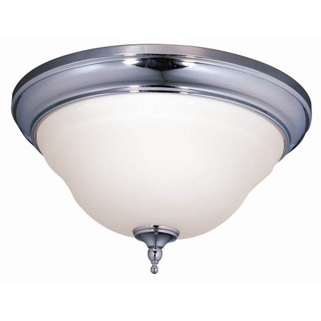 UPC 897821002876 product image for Montpellier 2 Light Flushmount 13 in. Fixture in Chrome Finish | upcitemdb.com