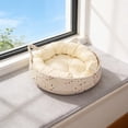 thumbnail image 4 of Woven Cat Bed With Removable Washable Rope Indoor Cat Round Cat Bed For Small To Large Cats Cat&, 4 of 7