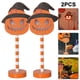 thumbnail image 1 of LED Nocturna Dibujos Halloween Adorno para (sombrero Calabaza) 2 Uds., 1 of 5