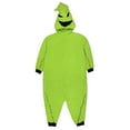 thumbnail image 7 of The Nightmare Before Christmas Oogie Boogie Costume Sherpa One Piece Pajama Union Suit, 7 of 7