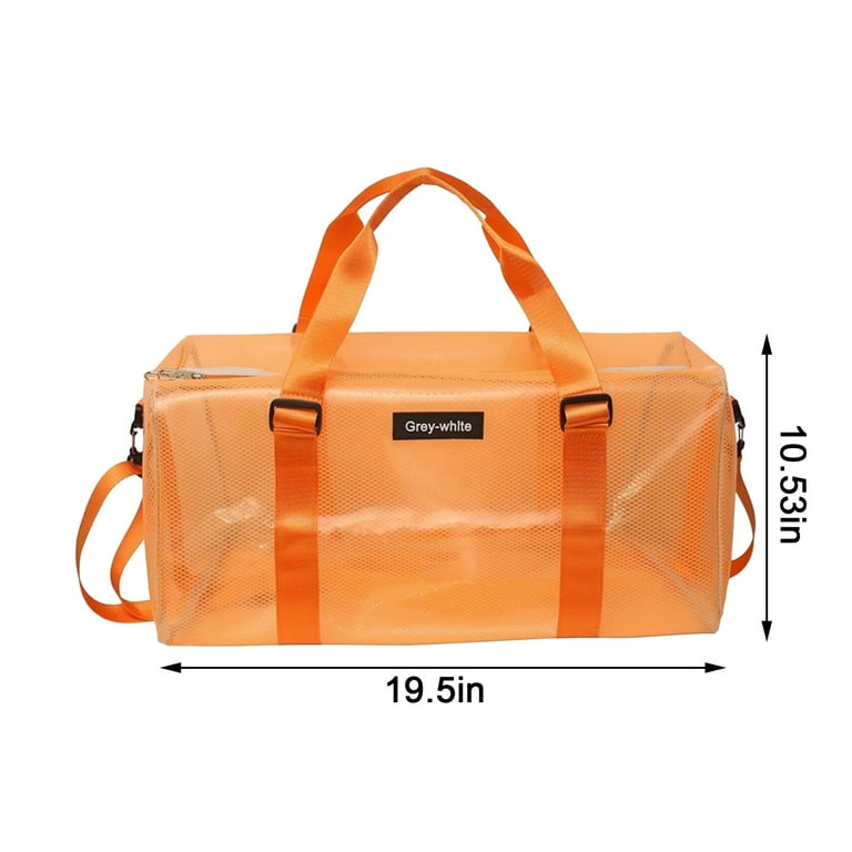 solacol Cloth Storage Bags with Zipper Swimming Beach Bag Swimwear Mesh  Storage Bag Mesh Storage Bag Mesh Storage Bags with Zipper Mesh Beach Bags  and