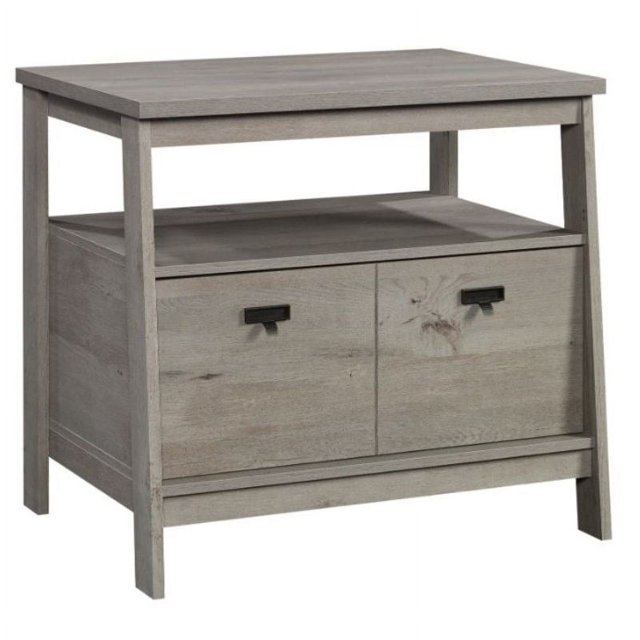 Sauder Trestle Engineered Wood Lateral File Cabinet in Mystic Oak Finish