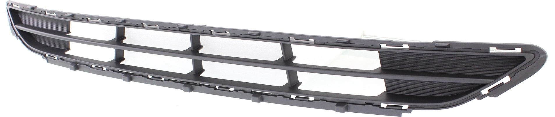 Bumper Grille Compatible With 2015-2017 Hyundai Sonata Front, Lower Textured Gray