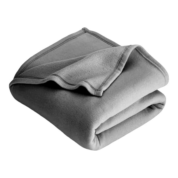 CozyWarm Polar Fleece Blanket Full Queen Grey Premium Lightweight Blanket for Bed Sofa Camping Travel Cold Nights Walmart