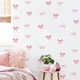 thumbnail image 4 of Farcauo 8Sheet/80pcs Pink Bowtie Wall Stickers and Decals for Bedroom and Bathroom Bow Room and Wall Decor Coquette Room Decor for Bedroom Bow Sticker, 4 of 4