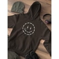 thumbnail image 3 of Smiling Barb Wire Face Hoodie Men -Image by Shutterstock, Male 3X-Large, 3 of 4