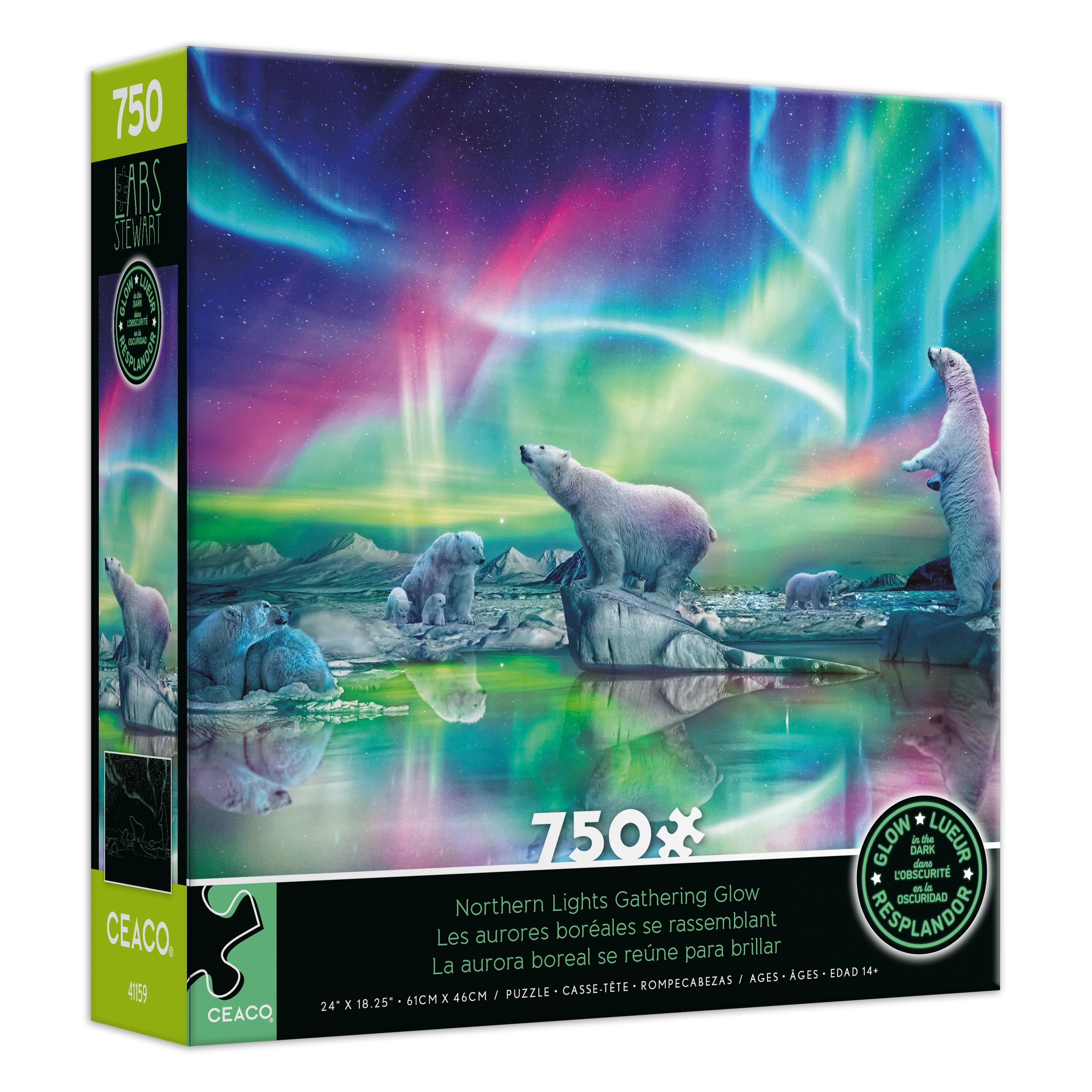Ensemble de puzzles deluxe Ceaco de 750 pièces, styles pouvant varier