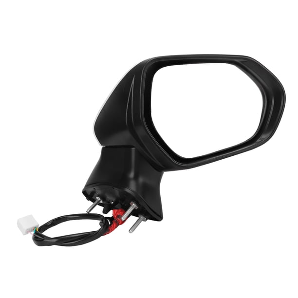 Espejo Retrovisor, Multifunción OEM Espejo De Puerta Eléctrica Reemplazo Directo Carcasa Blanca Con Luz De Señal De Giro Para Automóvil