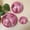 Pink, variant on 3Peice Modern Mirror Disco Ball Wall Decor,Cool Reflective Light Mirror Balls for DJ Club Party,Disco Dancing Party Decoration,Aesthetic 1/2 Half Disco Ball Wall Art